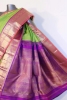 Traditional Contrast Wedding Kanjeevaram Silk Saree